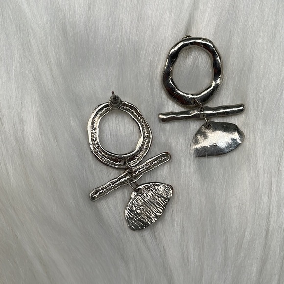 Antique drop silver earrings | NWT - Picture 10 of 16